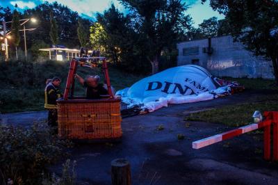 Stuttgart Bad Cannstatt: Ballonabsturz endet glimpflich